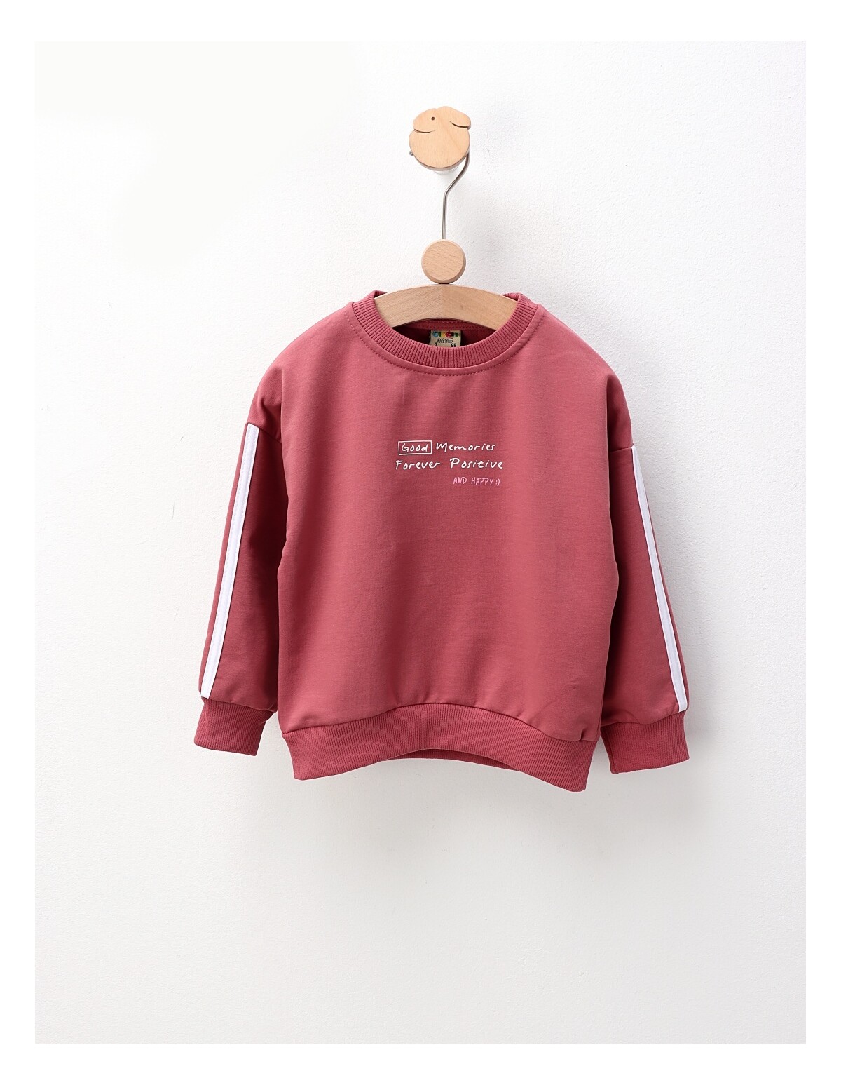 Bluza GOOD Memories, roz prafuit