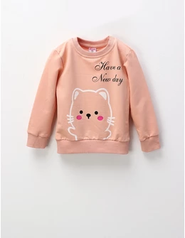 Bluza Have a New Day, roz-pal