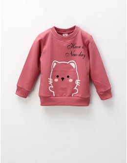Bluza Have a New Day, roz-prafuit