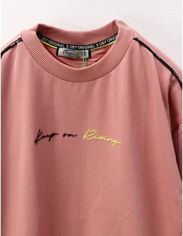 Bluza Keep On Rising, roz-prafuit
