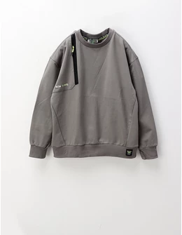 Bluza New X-Uby, gri-inchis