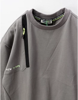 Bluza New X-Uby, gri-inchis