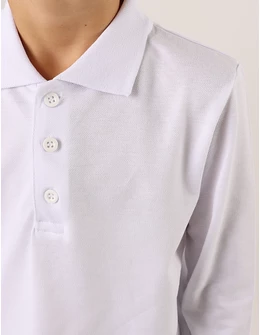 Bluza pentru copii POLO Molet, alb