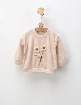 Bluza Pepce Girl, bej