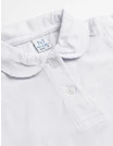 Bluza polo scoala fetite, premium, alb picture - 2