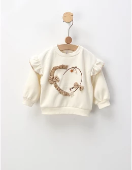 Bluza premium From Heart, alb