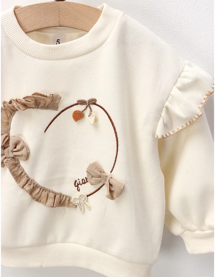 Bluza premium From Heart, alb picture - 2
