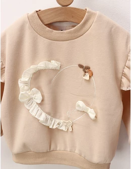 Bluza premium From Heart, crem