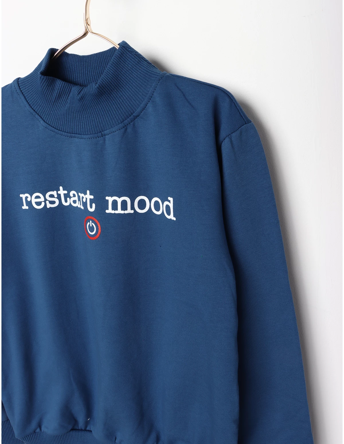 Bluza RESTART MODE model bleumarin