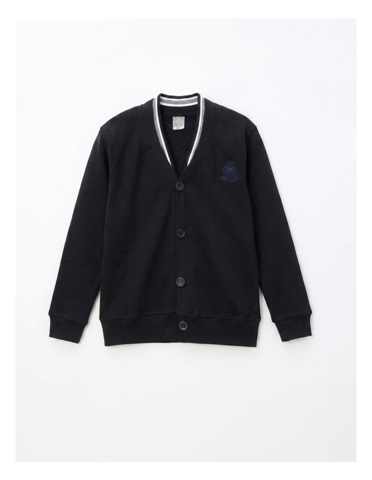Bluza School, bleumarin
