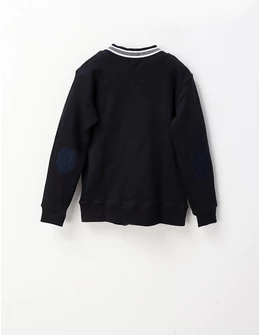 Bluza School New, bleumarin inchis