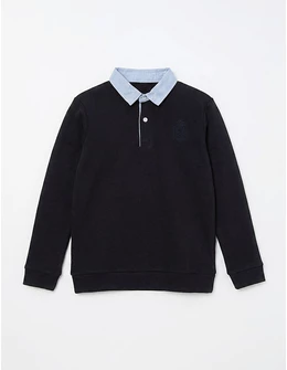 Bluza scoala Arthur, bleumarin
