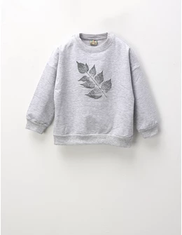 Bluza Sweet Leaf, gri