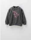 Bluza Sweet Leaf, gri inchis picture - 1