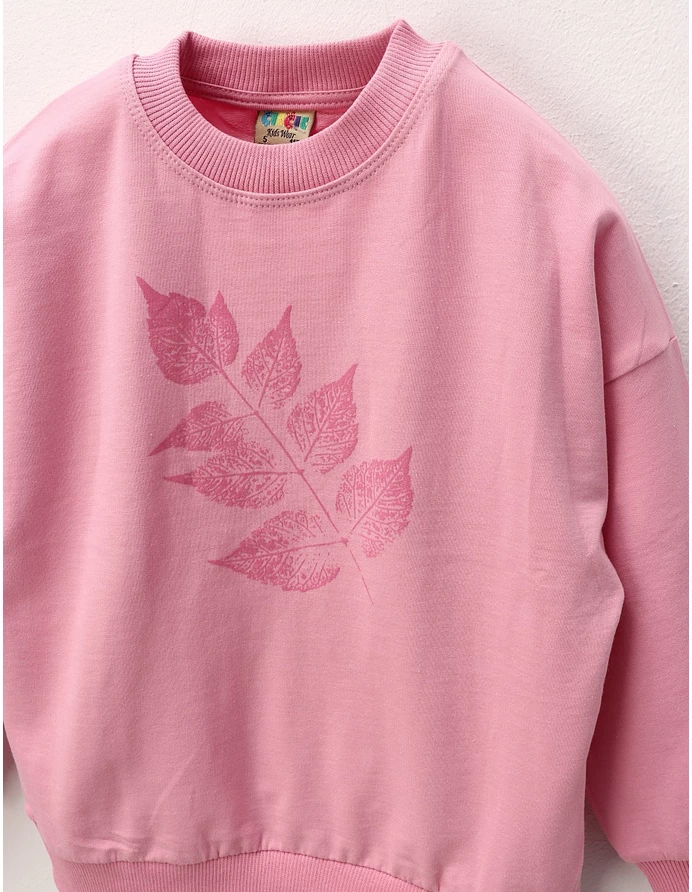 Bluza Sweet Leaf, roz picture - 2