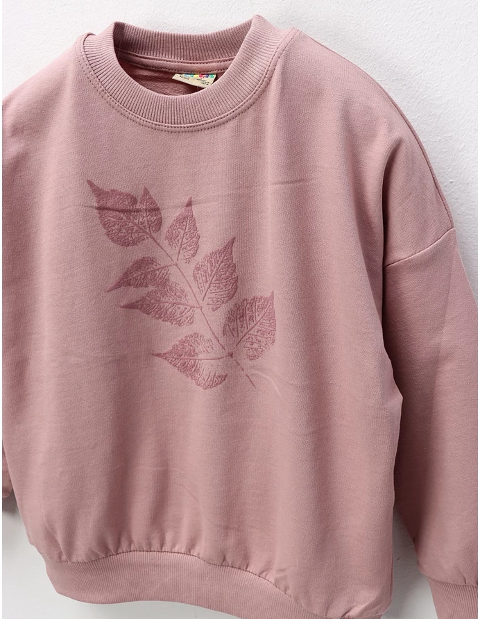 Bluza Sweet Leaf, roz prafuit picture - 2
