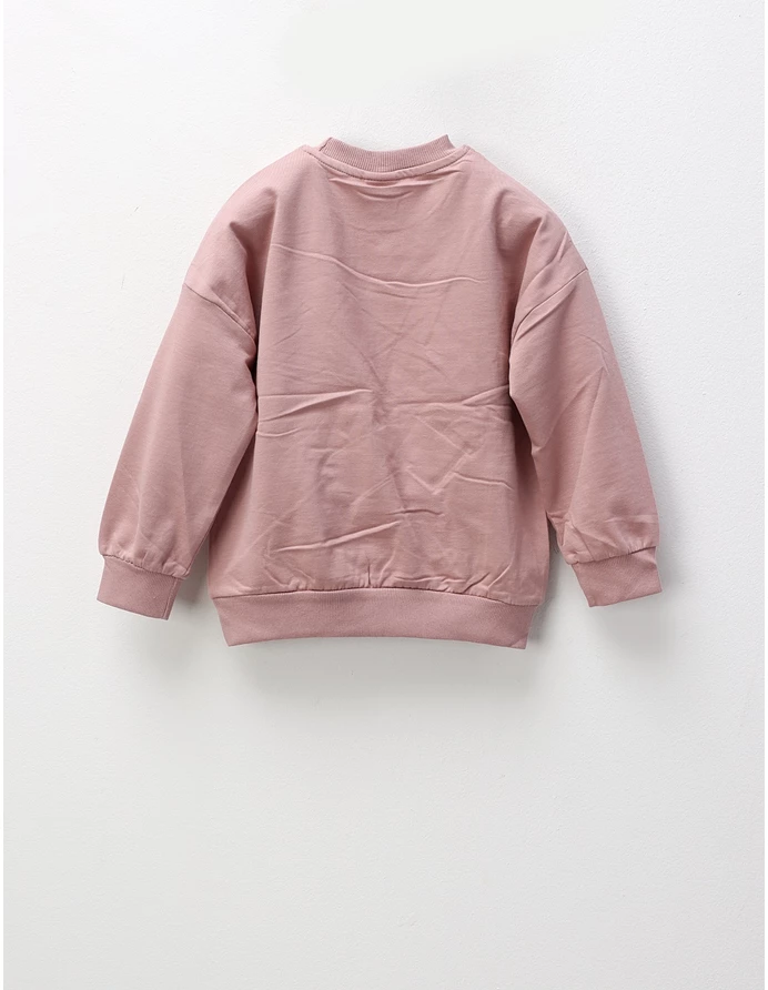 Bluza Sweet Leaf, roz prafuit picture - 3