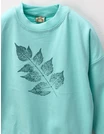 Bluza Sweet Leaf, turcoaz picture - 2