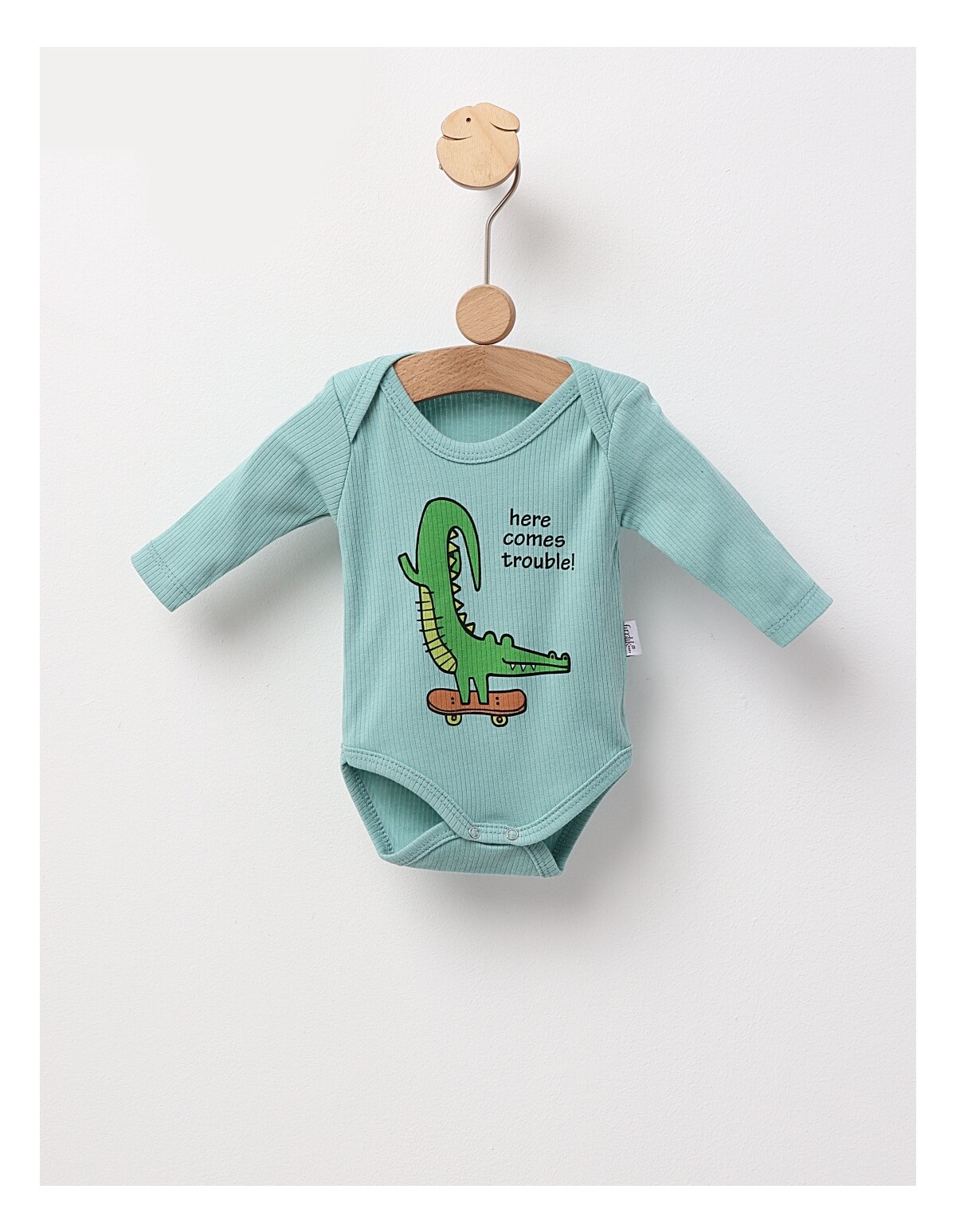Body Ace Trase, Croco pe Skate, ML, verde