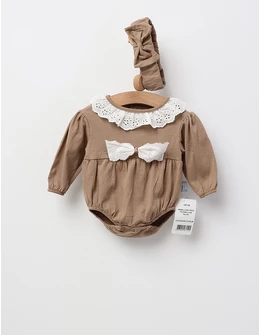 Body cu bentita Izabella, bej