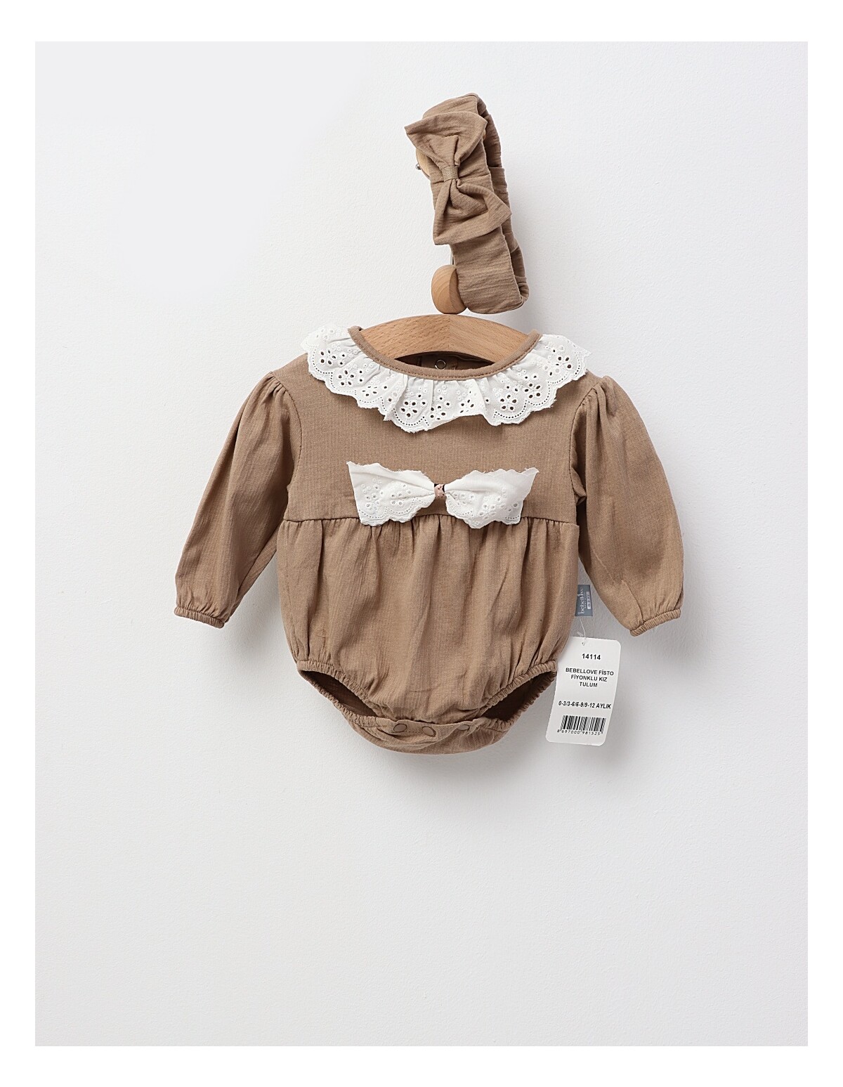 Body cu bentita Izabella, bej