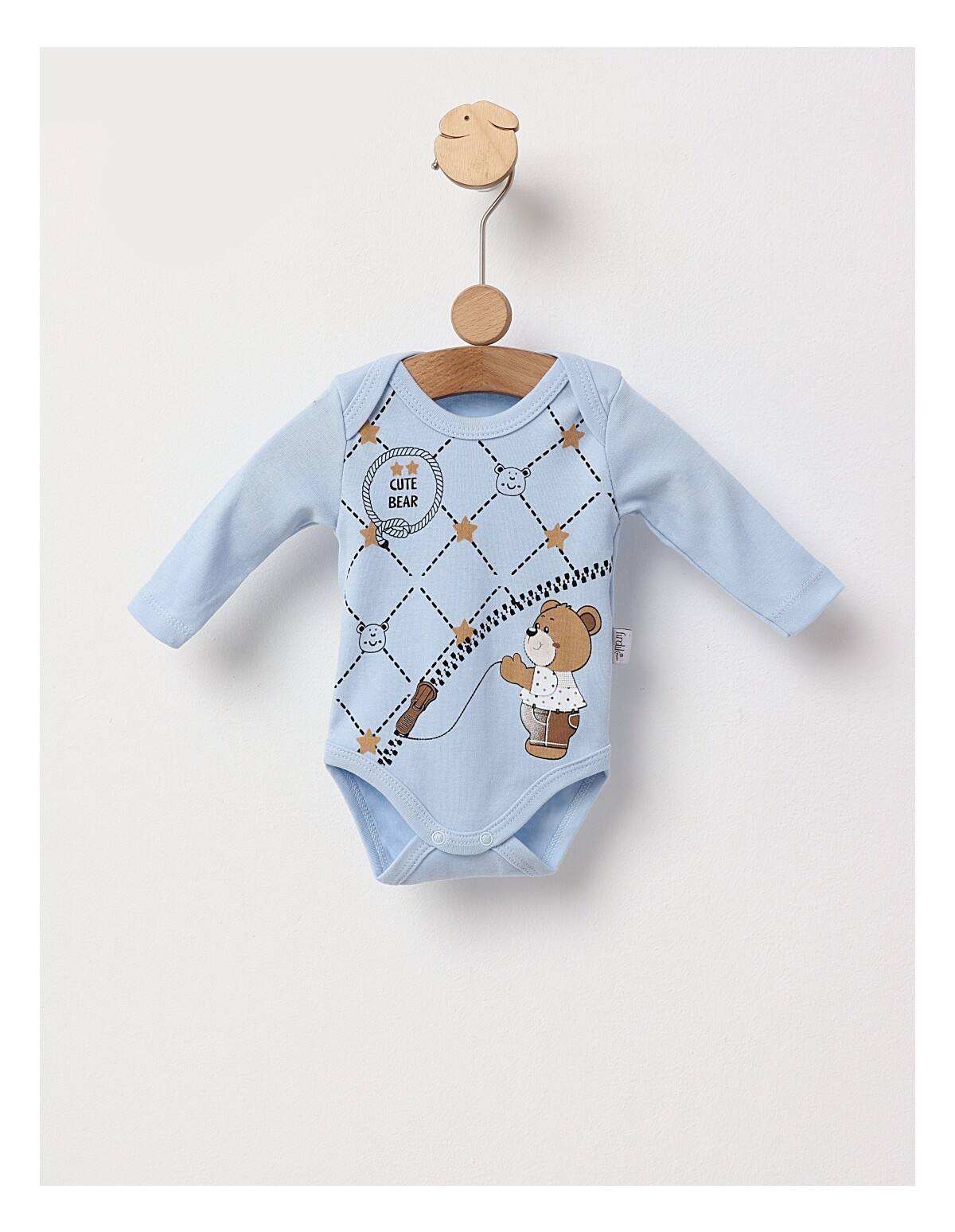 Body Cute Bear Gugci, albastru