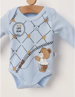 Body Cute Bear Gugci, albastru