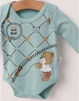 Body Cute Bear Gugci, verde