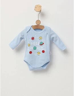 Body Hello Solar World, blue 68 (3-6 luni)