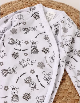 Body Imprimat Baby boy Bear, gri