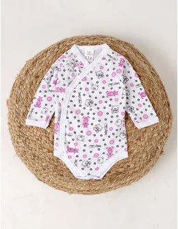 Body Imprimat Baby boy Bear, roz
