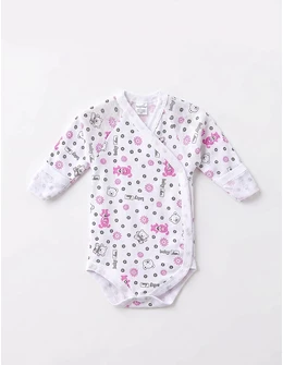 Body ML Imprimat Baby Bear roz Romania