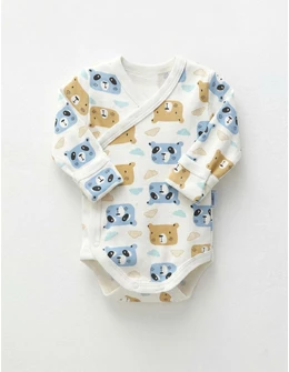 Body ML, Little One Bear, alb-multicolor