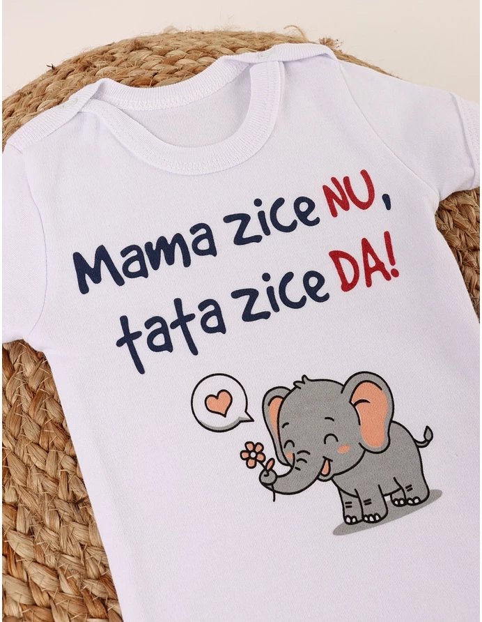 Body MS, Mama zice NU, Tata zice Da!, alb-albastru picture - 4
