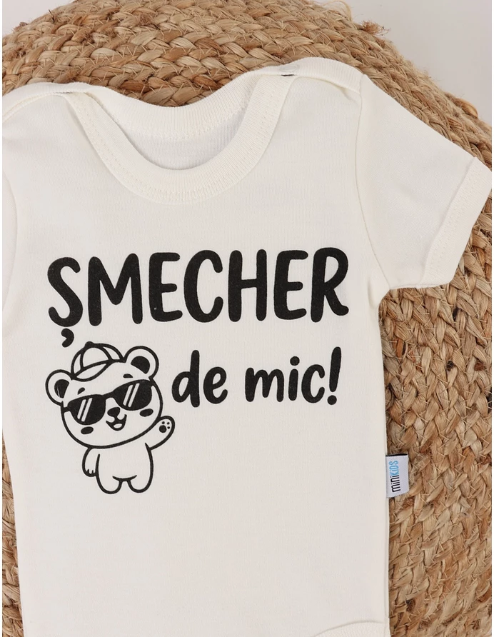 Body MS, Smecher de Mic!, ecru-negru picture - 4