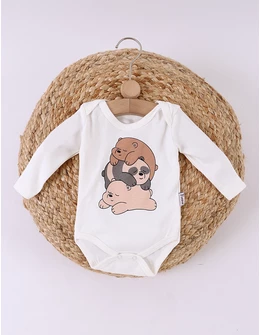 Body Sleepy Panda, model alb