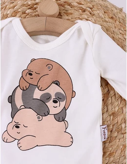 Body Sleepy Panda, model alb