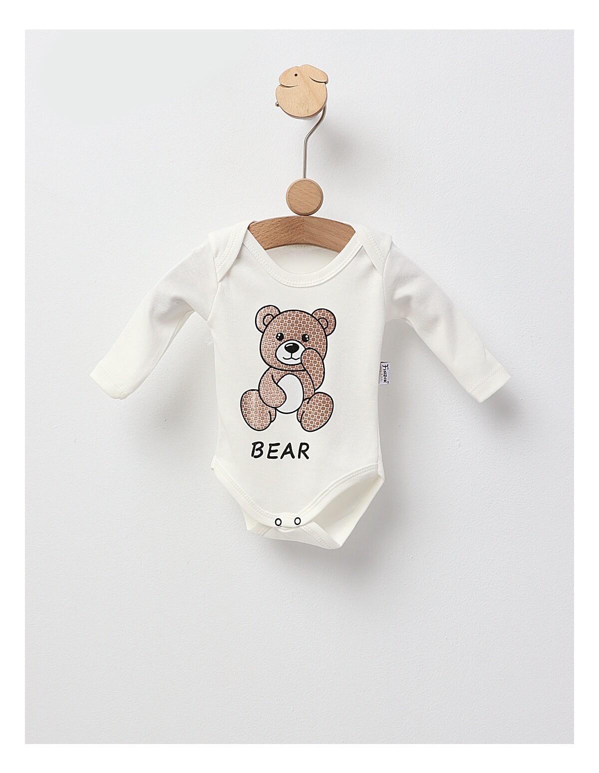 Body Ursul Teddy model ecru