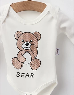 Body Ursul Teddy model ecru