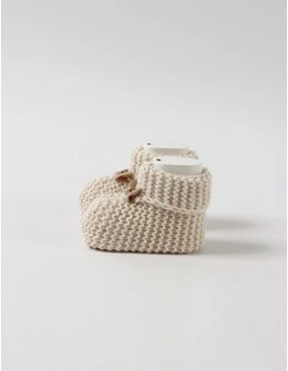 Botosei acrilic, crem cu fundita bej