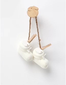 Botosei acrilic fundita alb