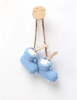 Botosei acrilic fundita bleu