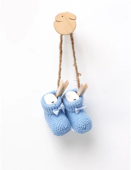 Botosei acrilic fundita bleu