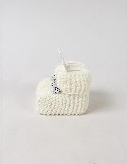 Botosei acrilic fundita ecru