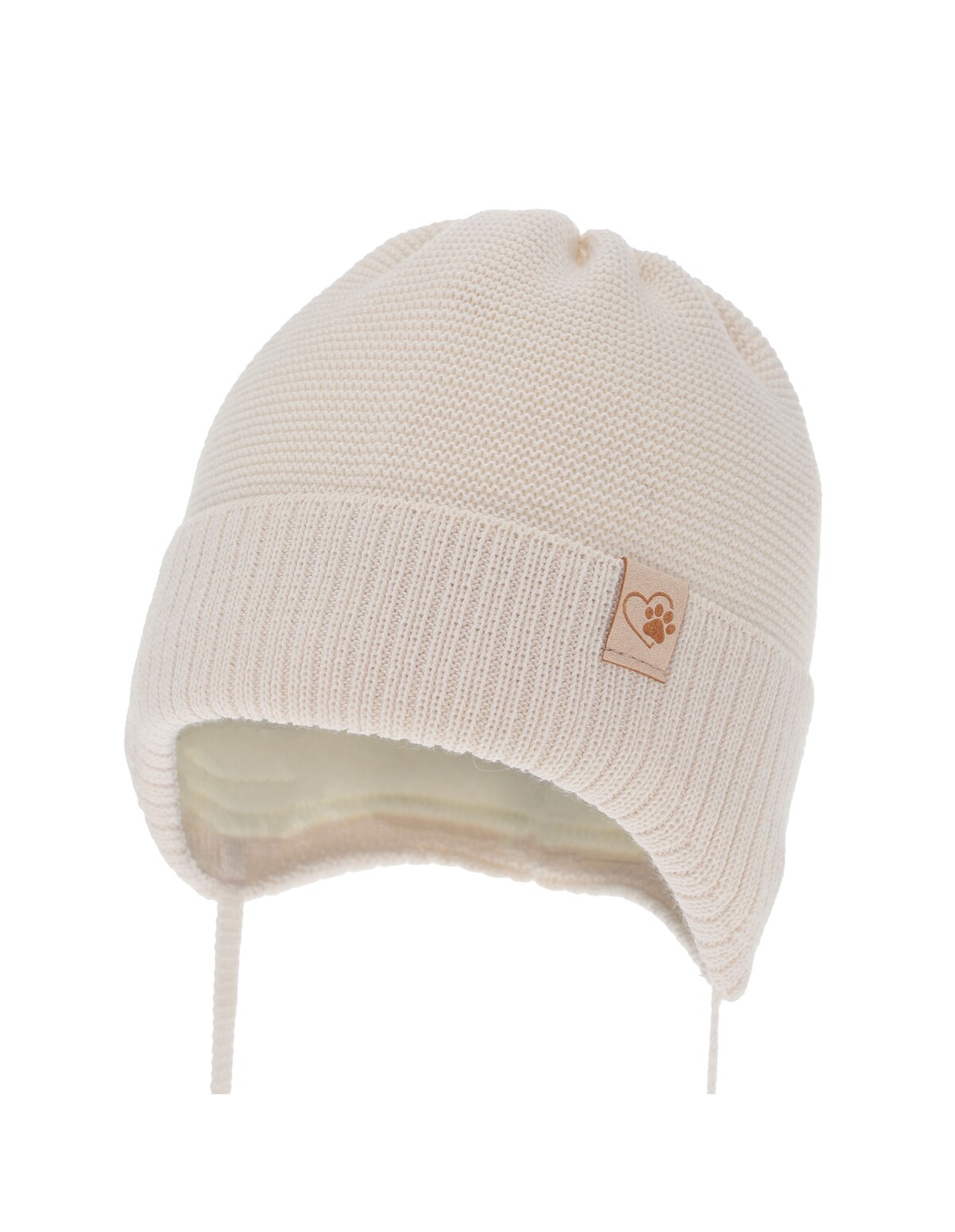 Caciula Dari lana Merinos corai aprins