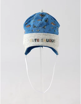 Caciulita copii, CUTE SAURUS, albastru-gri