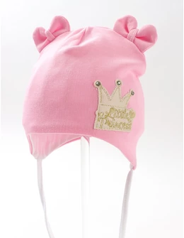 Caciulita copii, Little pricess, roz