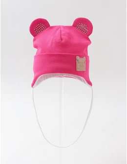 Caciulita copii, soricel-paiete, ciclam