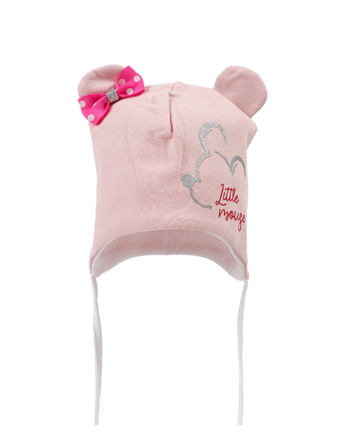 Caciulita, Little Mouse, roz-pudra
