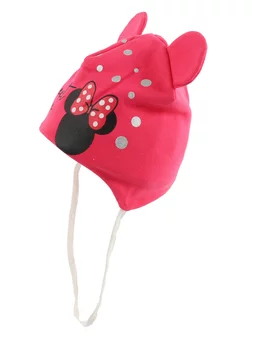 Caciulita Sweet Mouse Minnie model coral aprins 2